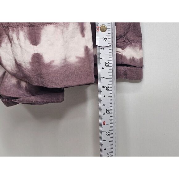 Anthropologie OTHILIA Lucette Tie-Dye Swing Dress in Brown Size 10 - Picture 8 of 9